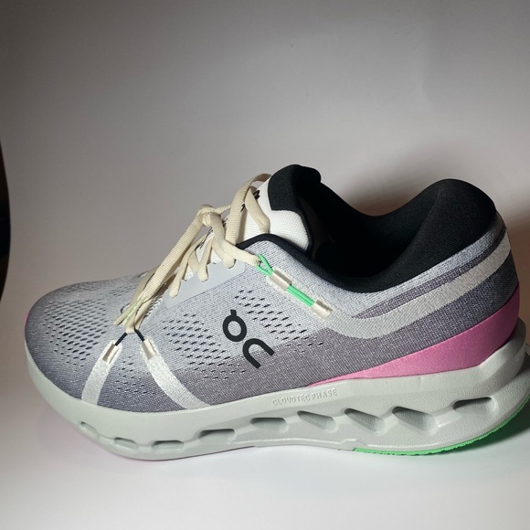 ON Men's Athletic Shoes - Gray and Pink - Picture 2 of 10